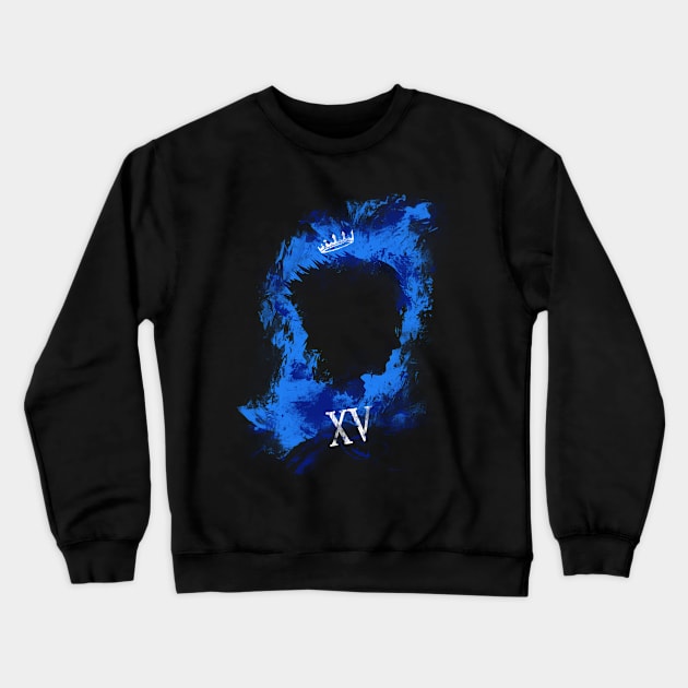 FF15 Noctis Splatter Crewneck Sweatshirt by 666hughes